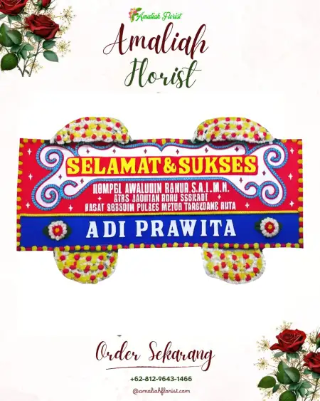 Papan Bunga Ucapan Selamat Pakuan Aji